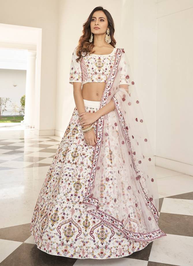 GULDASTA 12 Heavy Wedding Wear Bridal Embroidery Work Lehenga Choli Collection